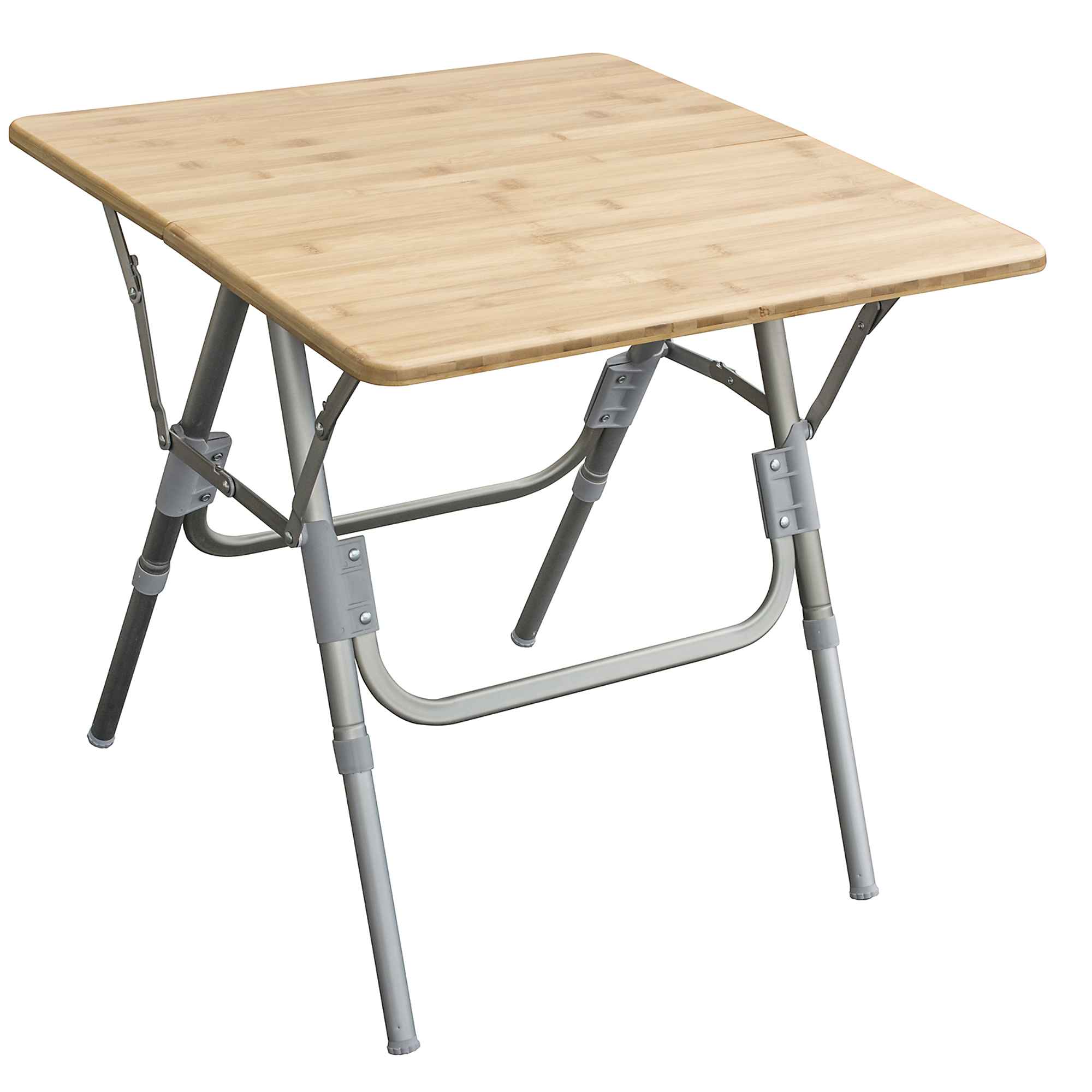 AMERIHOME, Folding Bamboo Side Table, Height 23.5 in, Width 23.5 in, Length 23.5 in, Model# FBT24